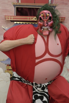 Big Oni is not
                    happy!